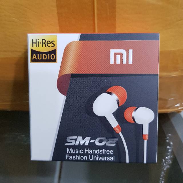 Headset/earphone/handsfree OPPO VIVO SAMSUNG XIAOMI [super bass] sm-02