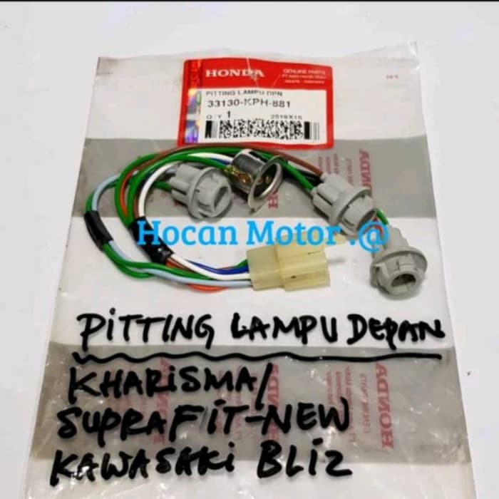 Fiting Lampu depan - Karisma Asli Honda 33130KPH861