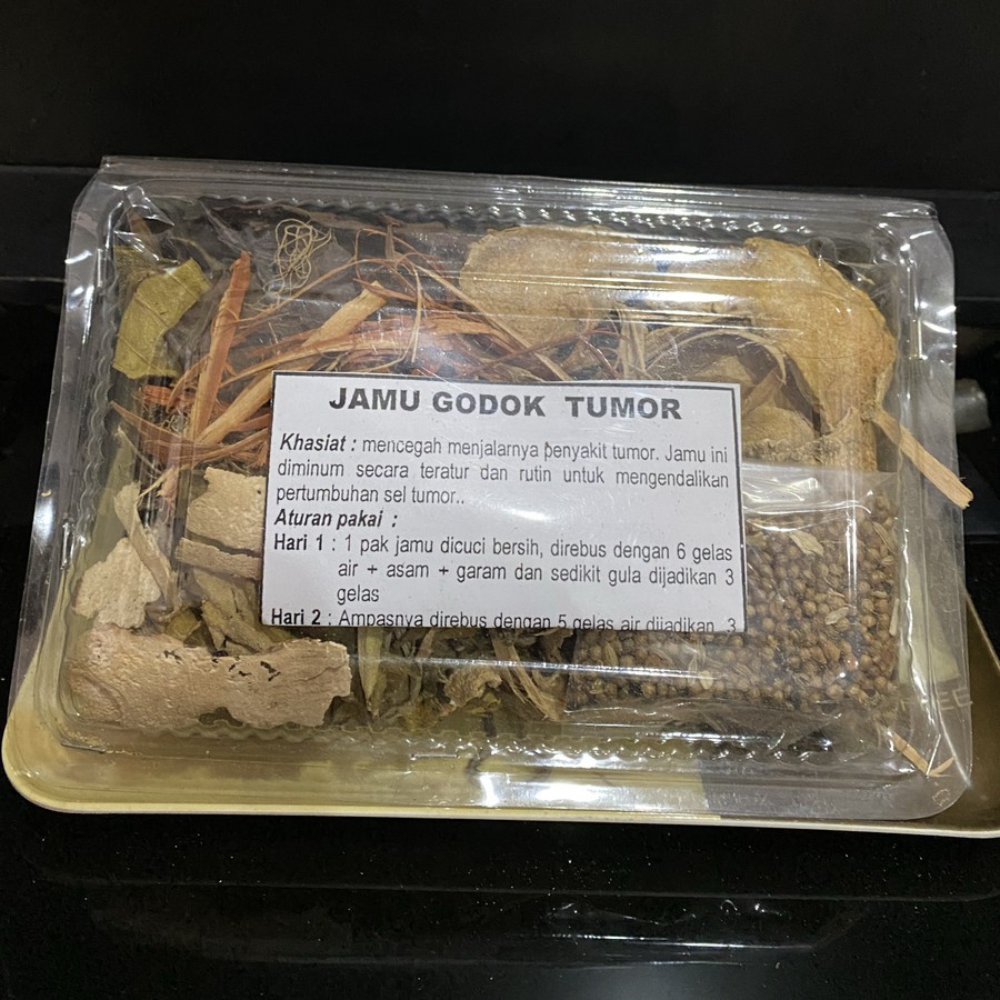 

Jamu Tradisional Godok / Godog Tumor