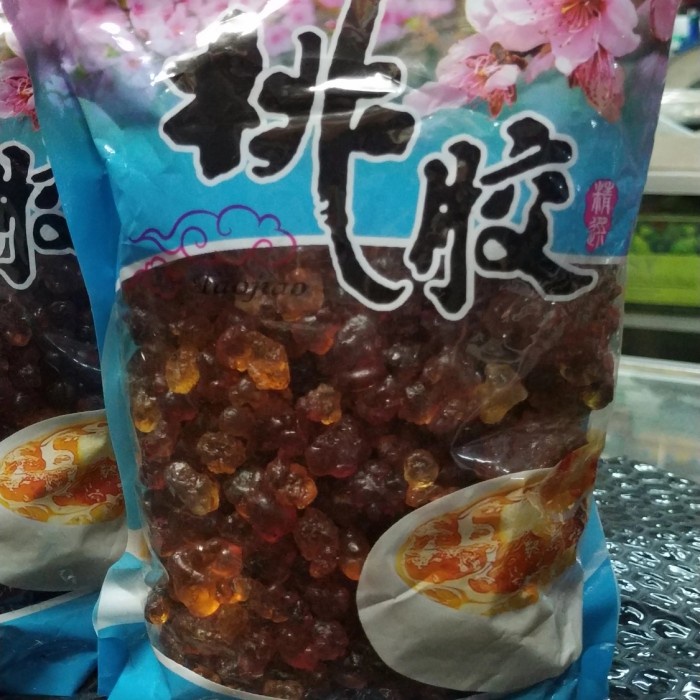 

PEACH GUM PEACHGUM TAOJIAO TAO JIAO IMPORT PREMIUM 500GRAM (BERKUALITAS)
