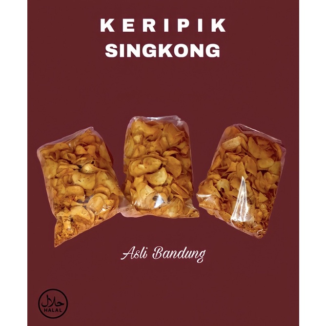 

KERIPIK SINGKONG PEDAS ASLI BANDUNG