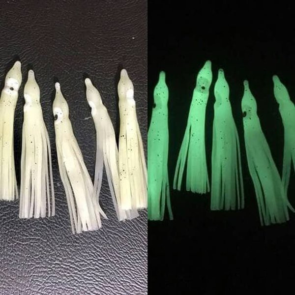Umpan Cumi Karet 7 cm Octopus Luminous
