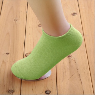 SF - Kaos Kaki Ankle Cute Kaos Kaki Pendek Polos dan Motif Semata Kaki Import Murah Motif Polos-POLOS KHAKI