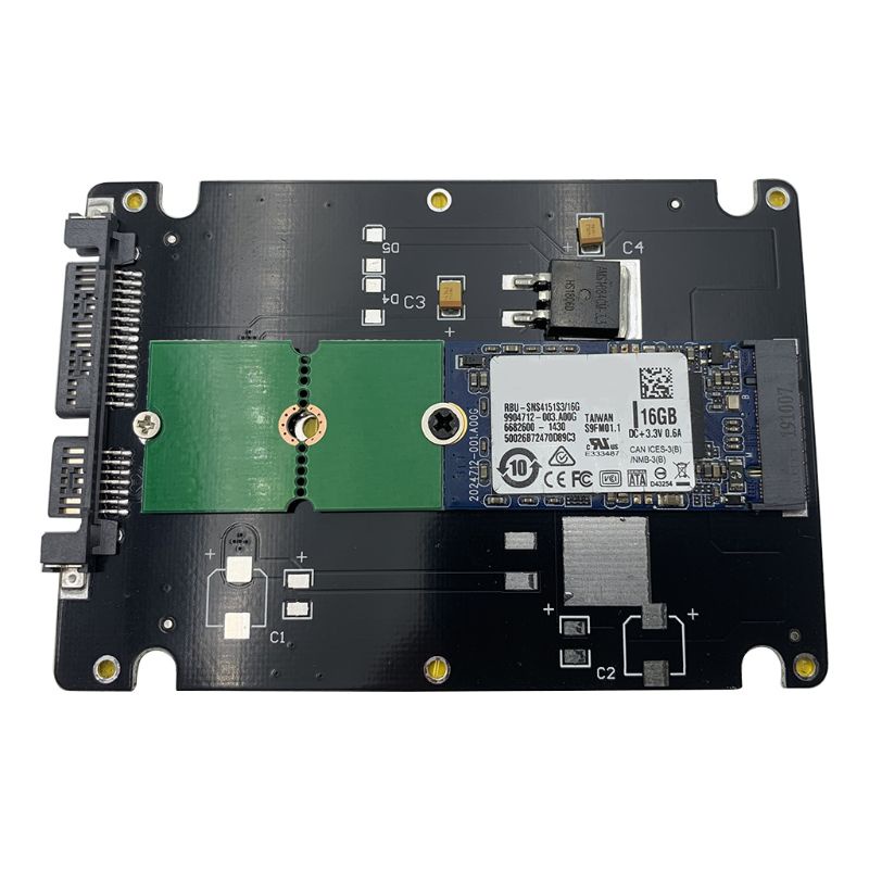 Cre for M.2 NGFF for Key for M B SSD Adapter SSD Converter Card for 2242 2260 2280 SSD Adapter Alat Pemasangan Mudah ki