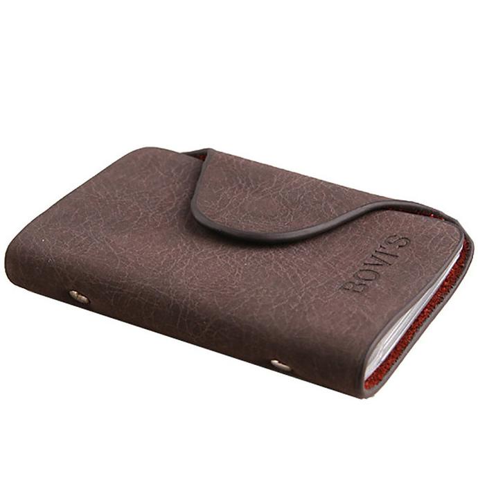 

[[COD]] DOMPET KARTU PRIA / CARD HOLDER / DOMPET KARTU KULIT ASLI LIMITED EDITION Kode 846