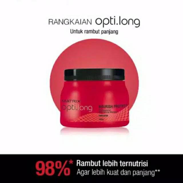 MASKER RAMBUT MATRIX OPTI LONG 490ML