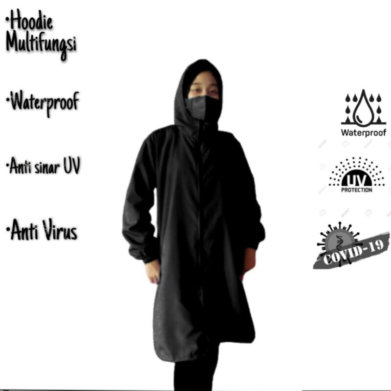 Gown Jaket Apd Parasut Waterproof