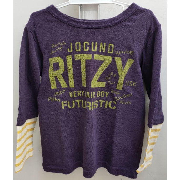 Kaos Anak Ritzy Ungu