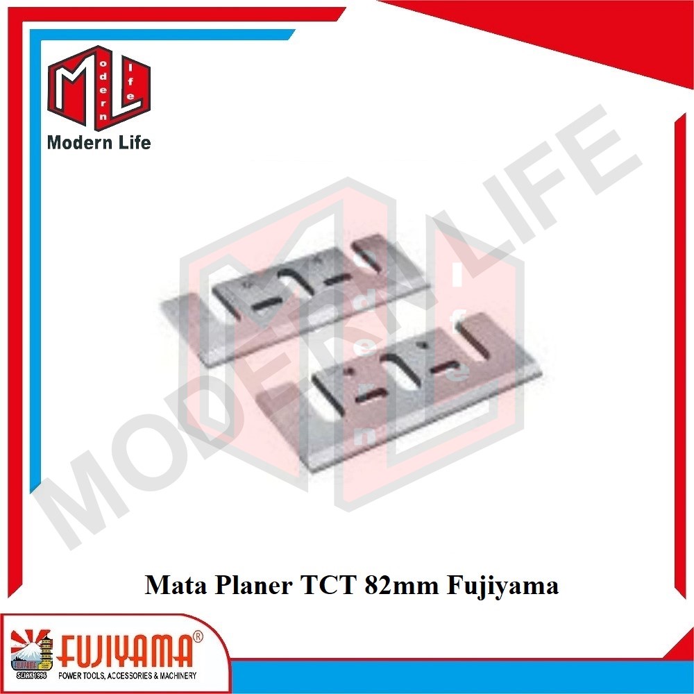 FUJIYAMA Mata Planer Blade TCT 82mm / Mata Serut Planer Kayu TCT 82mm