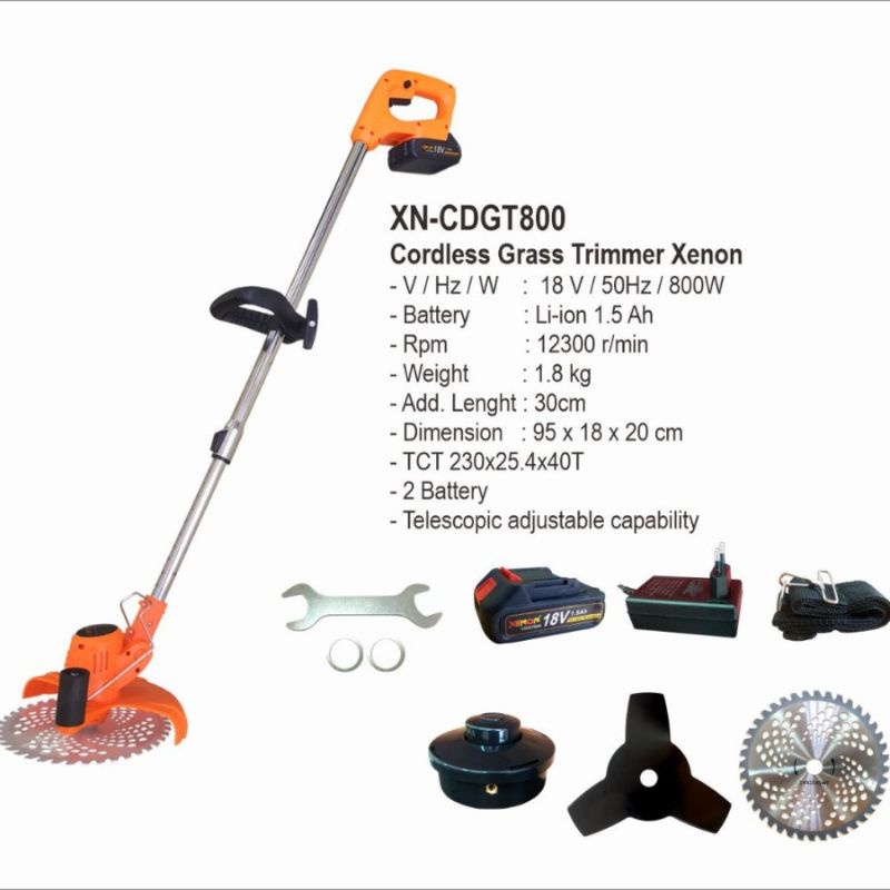 Mollars Xenon CDGT 800 Cordless Grass Trimmer