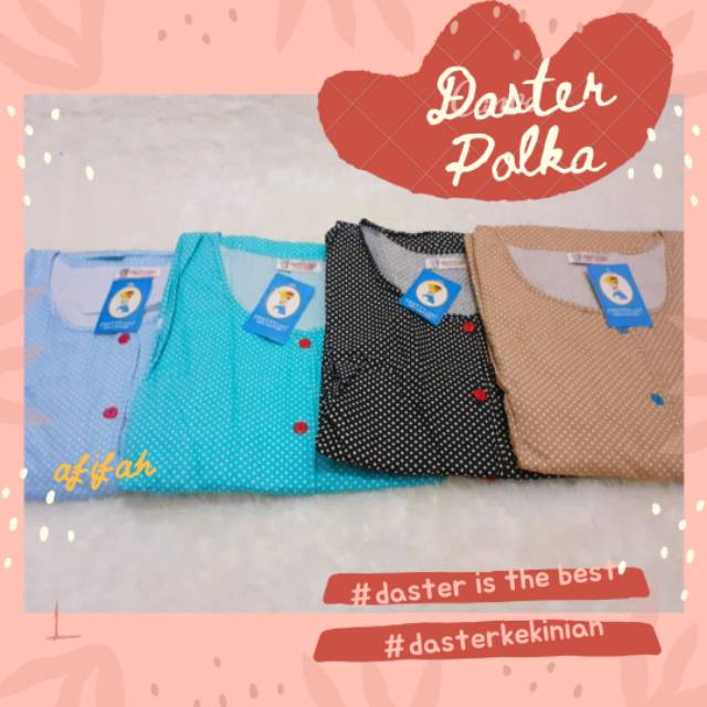Daster pretty katun / homedress /daster katun / daster polkadot