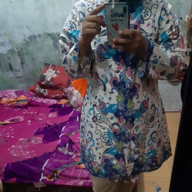 Tunik Batik Pekalongan 026 (xs S M L Xl Xxl Xxxl 4xl)