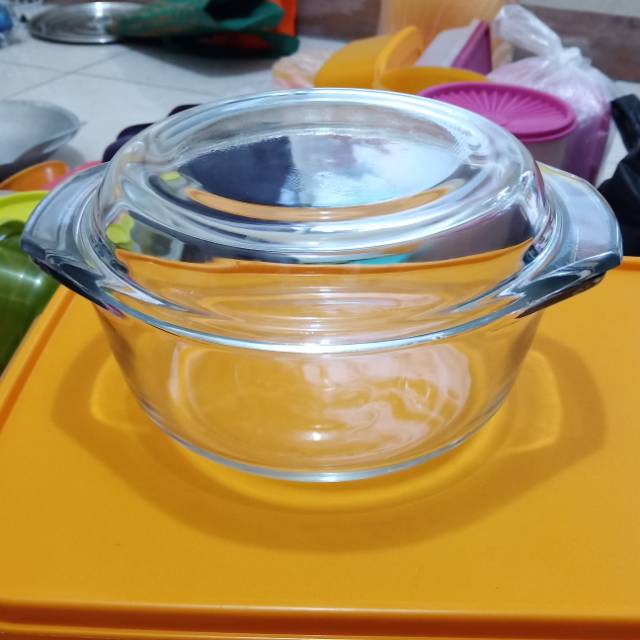 Mangkok/Mangkuk/ Wadah Makan Kaca