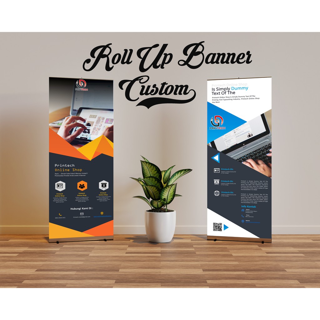Roll Up Banner 85 x 200 Print Outdoor  / Roll Up Banner
