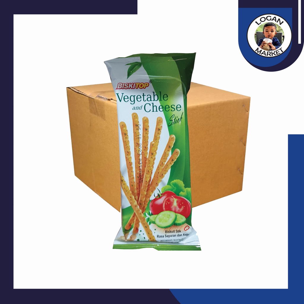 

Dus Biskitop Biskuit Vegetable And Cheese Stick 1 Dus Isi 40Pcs 40 Pcs