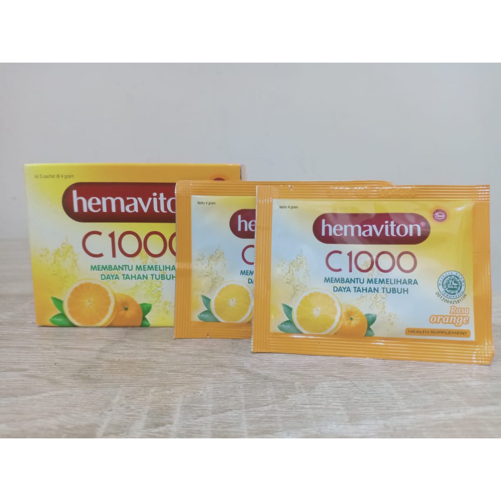 HEMAVITON VITAMIN C 1000 MG SACHET