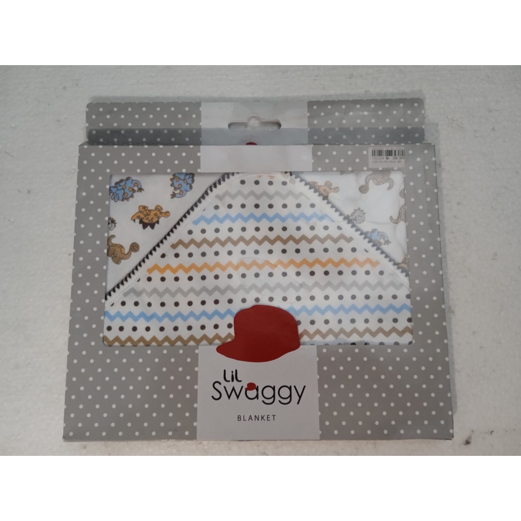 Lil Swaggy Selimut Topi Baby motif