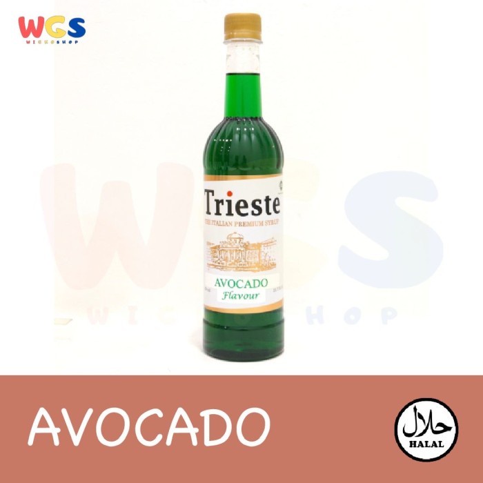 

SIRUP- SIRUP TRIESTE AVOCADO - SIRUP RASA ALPUKAT - 650 ML -SIRUP.