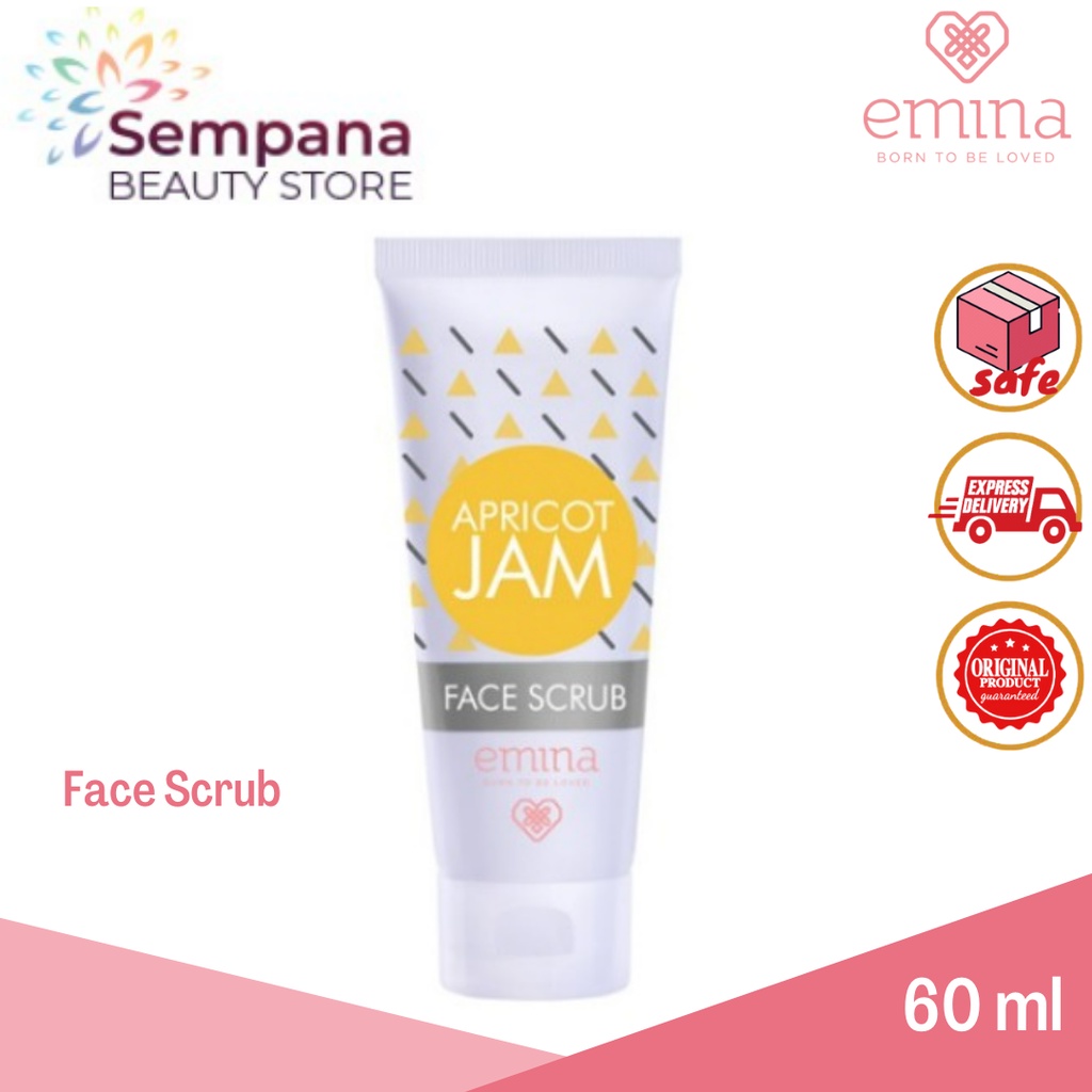 Jual Emina Apricot Jam Face Scrub 60 ml Shopee Indonesia