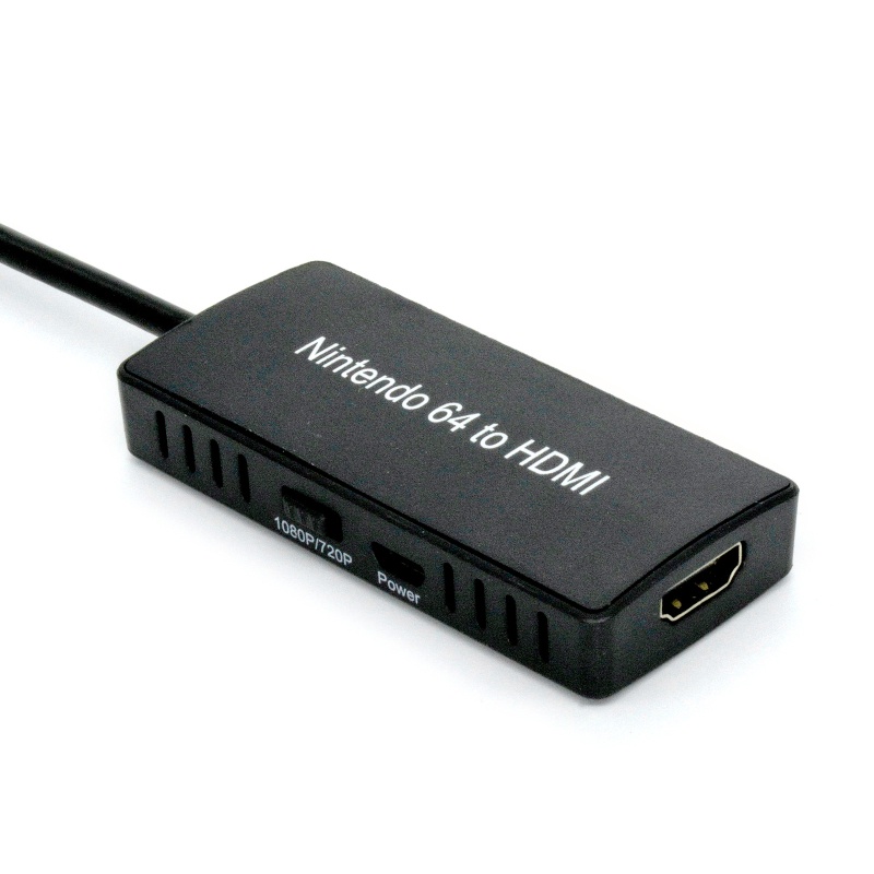 Btsg Portable N64 to Converter Adapter Kabel Video Konversi Adapter Untuk TV DVD Aksesoris Game