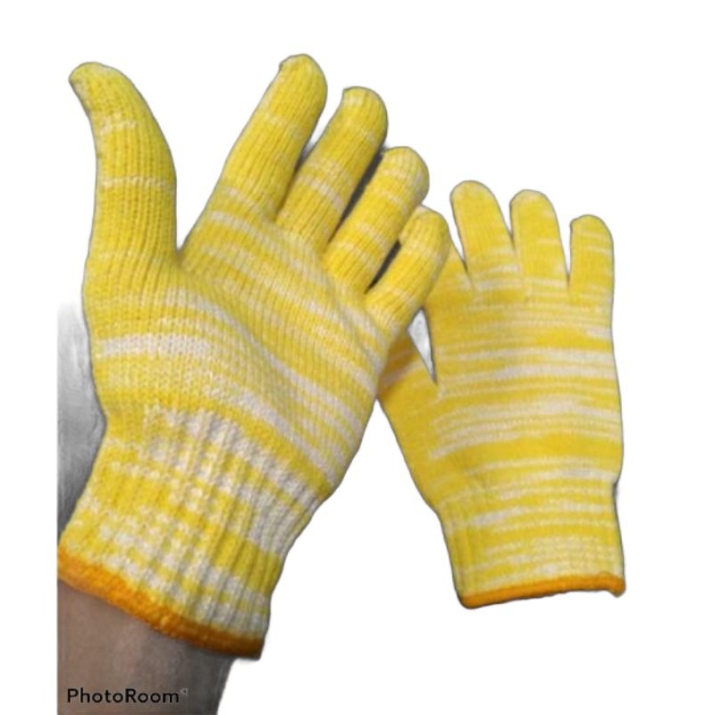 Sarung tangan kevlar kuning Anti Bacok