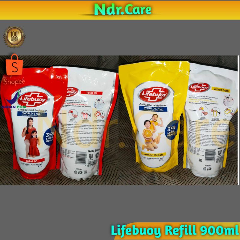 Lifebuoy Refil 850ml (free packing kardus+bubble wrap)