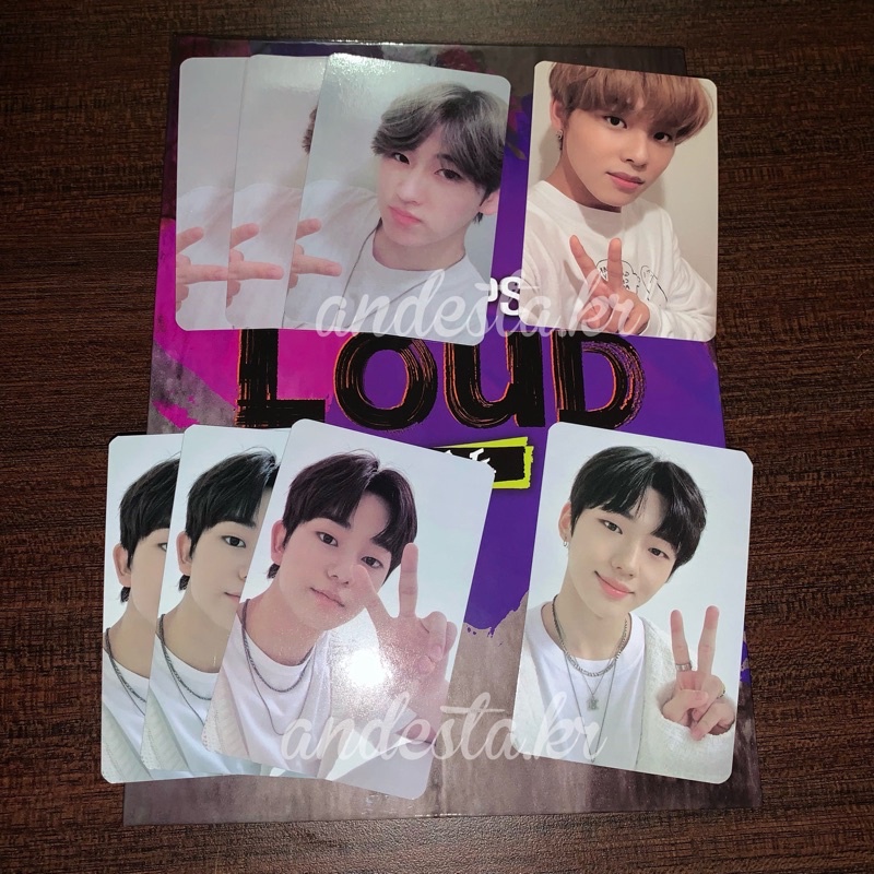 LOUD - Boys Be Loud Album OST Amaru Jang Hyunsoo Lee Gyehun JYP P Nation Photocard PC