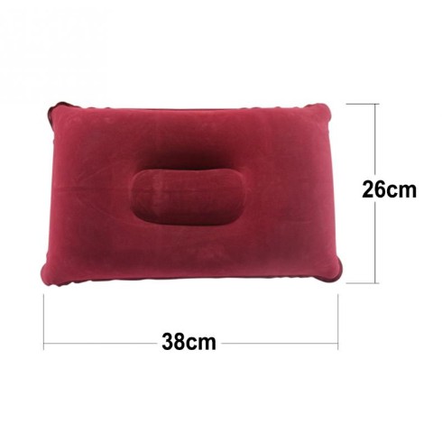 Bantal Angin Tiup Travel  / Alas Kepala Tidur di Mobil / Bantal Leher Polos  L3,458-459 -HHM070