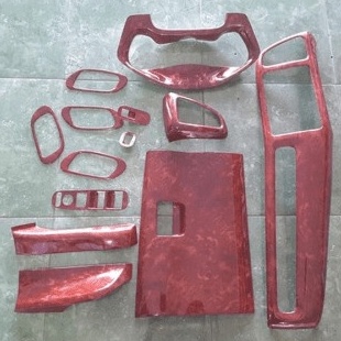 panel kayu dashboard mobil honda HRV ferrari variasi