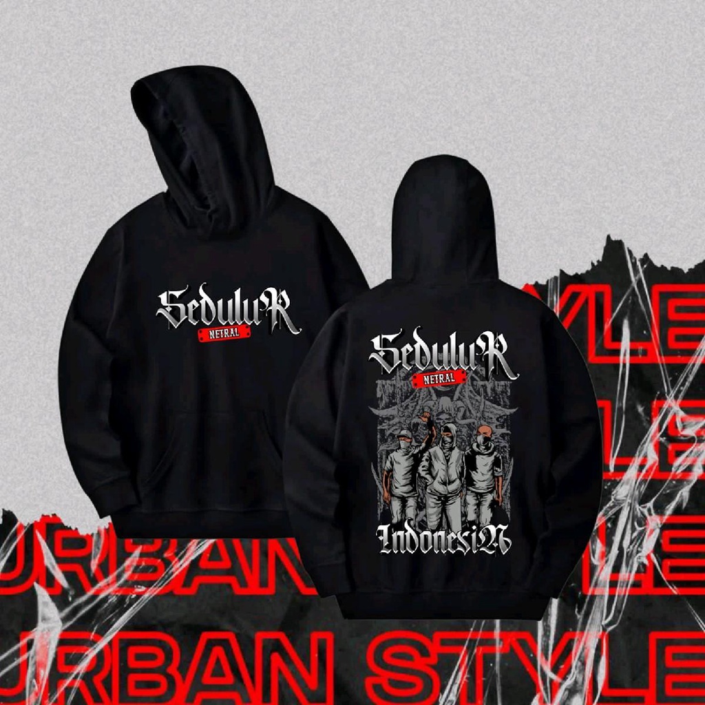 HOODIE SEDULUR NETRAL DESAIN TERBAIK BAHAN PREMIUM