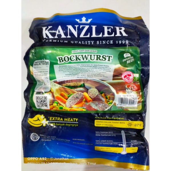 

kanzler brocwurst jumbo isi 5 pcs