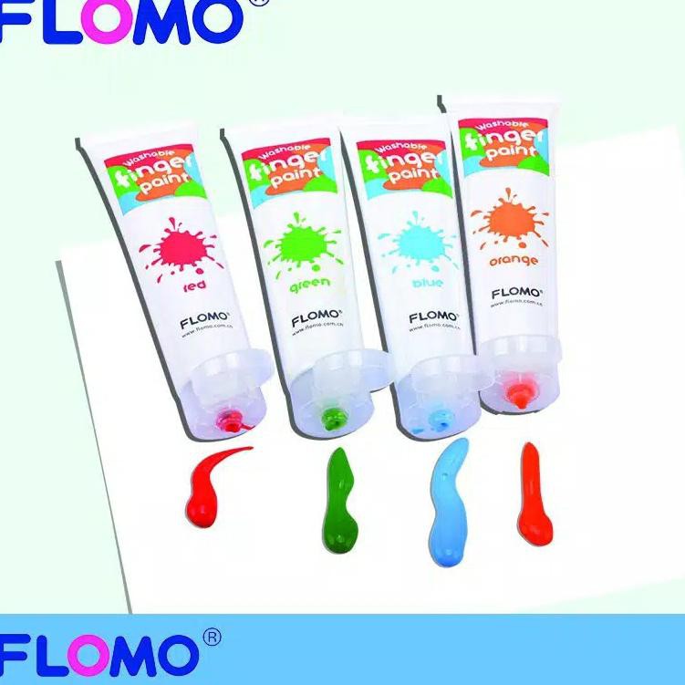 

Finger Paint Set Reguler/pastel Colors-washable & Non Toxic (ART. 5219)