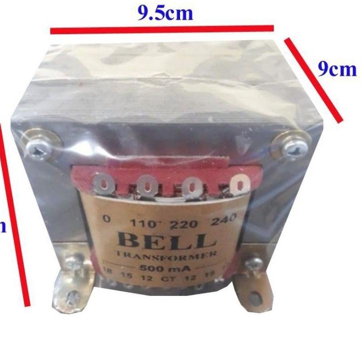 Banyak Dipakai.. Travo BELL 5 Amper CT 45 MURNI TEMBAGA