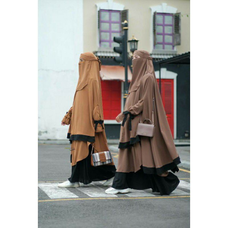 SABIRA BY ZAUHARA | Gamis Sabira Zauhara | Sabira Dress Zauhara Bahan Hamro Silk