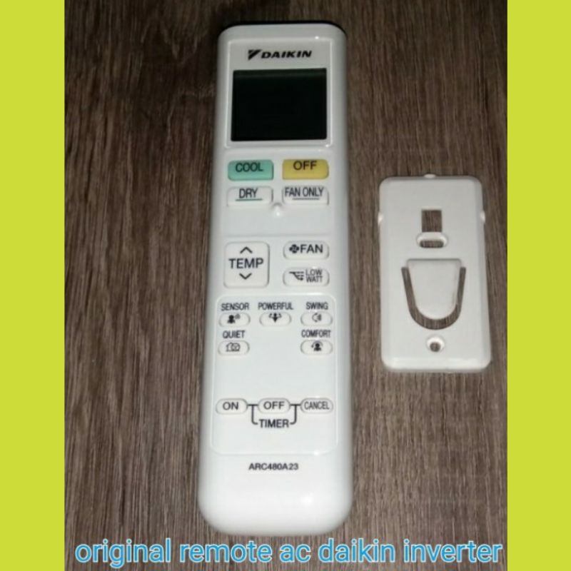 Jual REMOTE AC DAIKIN STANDAR R32 dan INVERTER THAILAND ORIGINAL SERIAL ...