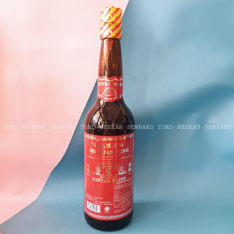 

Minyak Wijen Oh Guan Hing 600ml / Minya Halal Sesame Oil