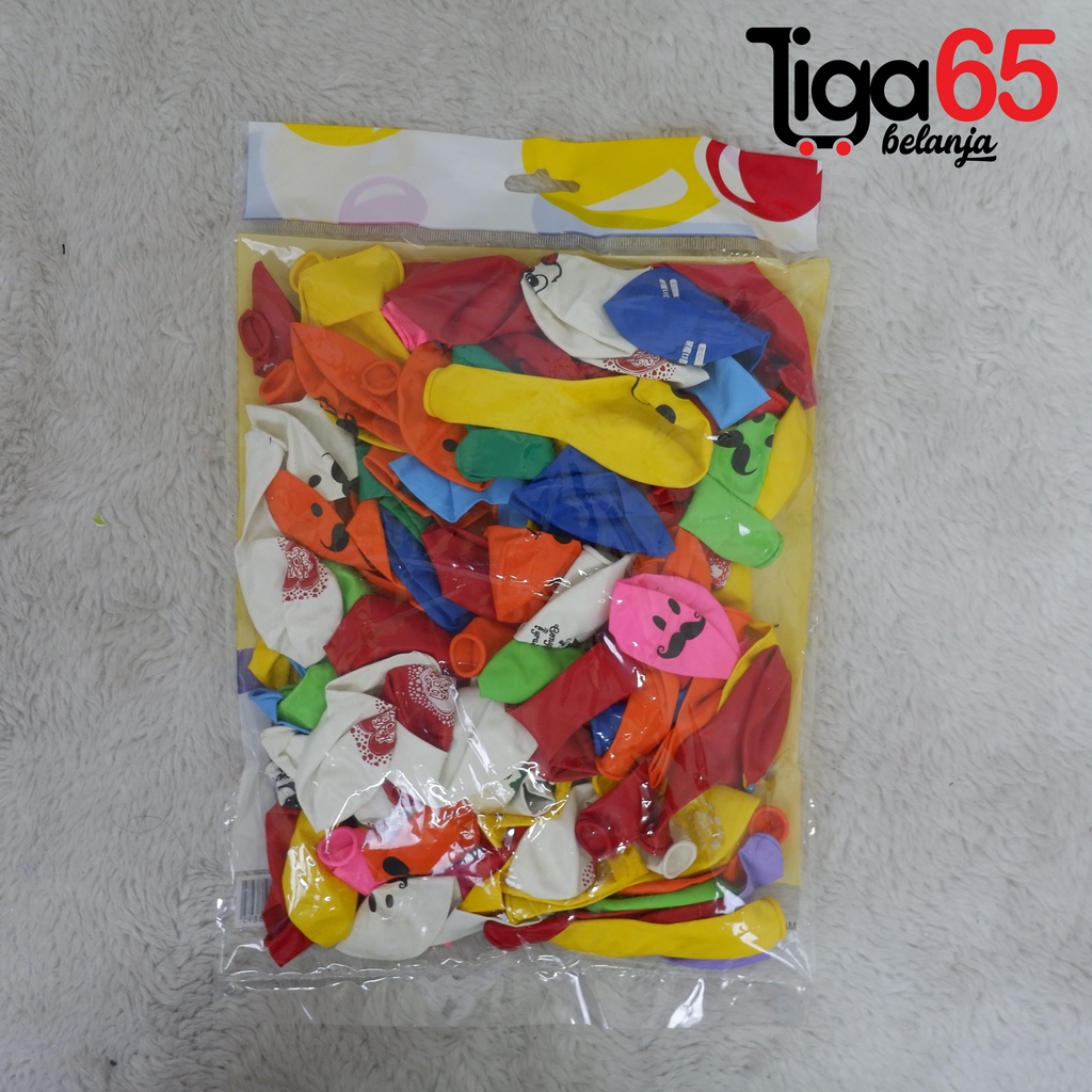 365 BALON ULTAH 1500-28 #41114 Balon Karet Bundar Bahan Tebal