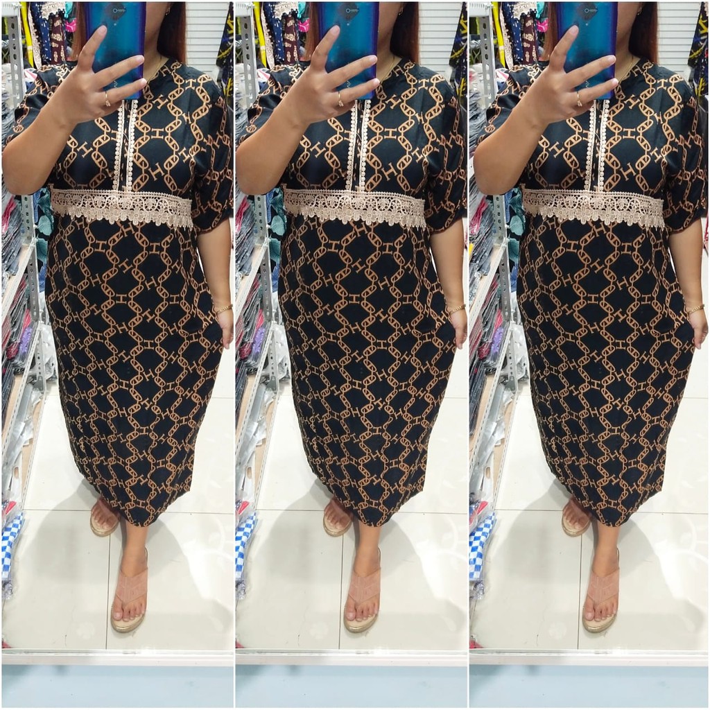 Daster Arab Renda Motif /daster arab/home dress arab/ home dress