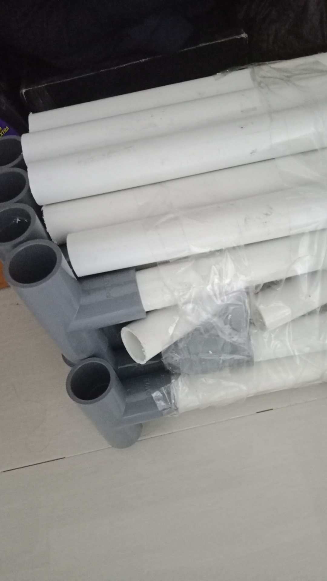 Kolam Terpal Ikan + Rangka [ Satu Set ] Model Slot Paralon Ukuran 100x100x50cm Original A15 Korea