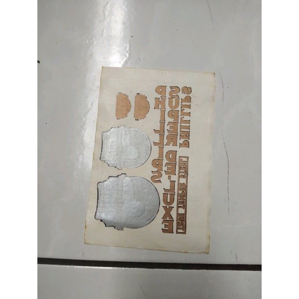 Orisinil transfer merk sepeda onthel ontel SATUAN phillips phoenix hercules Asli