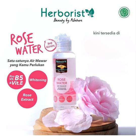 Herborist Rose Water (Air Mawar) 100ml