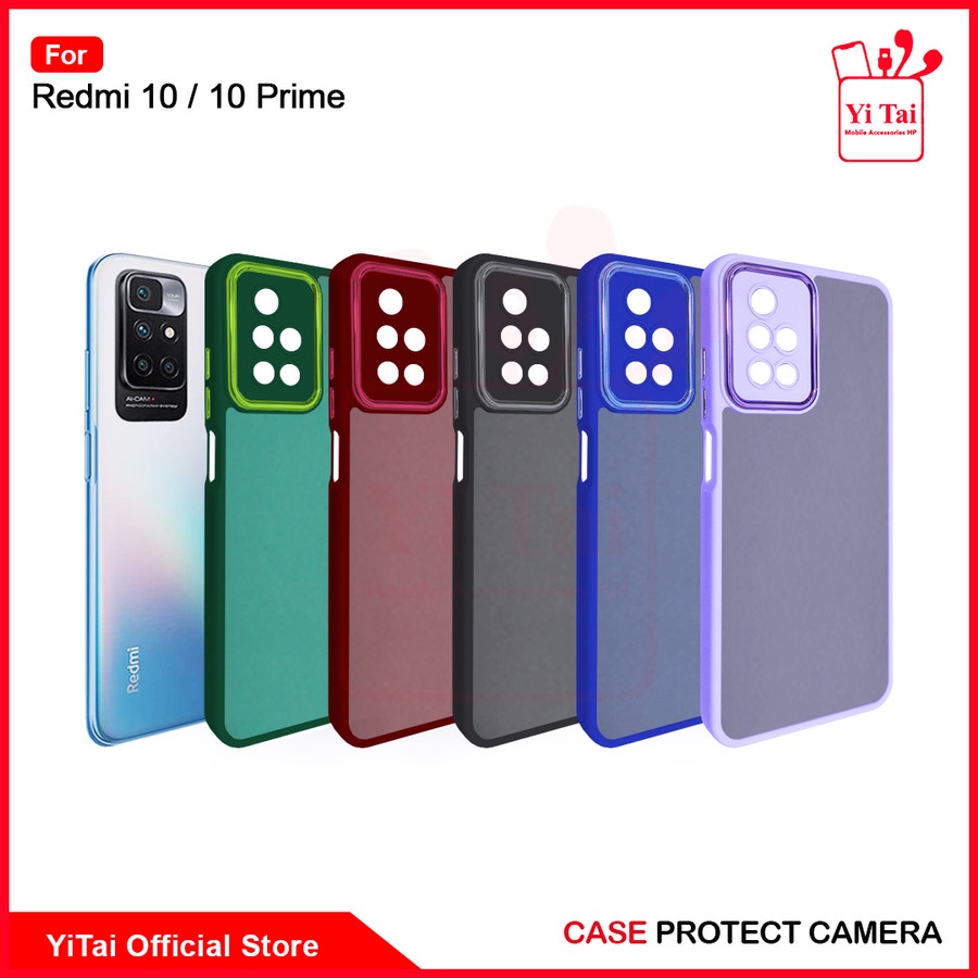 YC02 CASE YI TAI PROTECT KAMERA XIAOMI REDMI 10 REDMI 10C REDMI 9A REDMI 9C - BDC