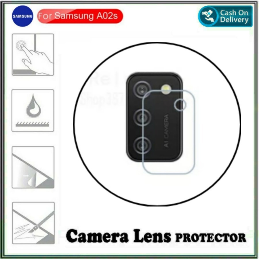 SAMSUNG A02S A21S A10S A20S Tempered Glass Camera Anti Gores Kamera Bening