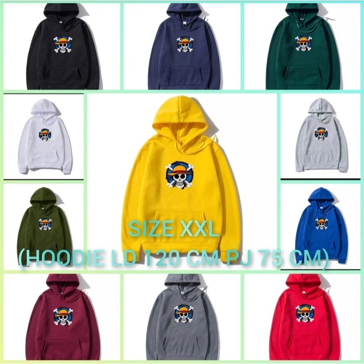 JOSJOLI_STORE/Sweater Hoodie Lambang Pirate/Atasan Pria Dewasa Lengan Panjang/M L XL XXL