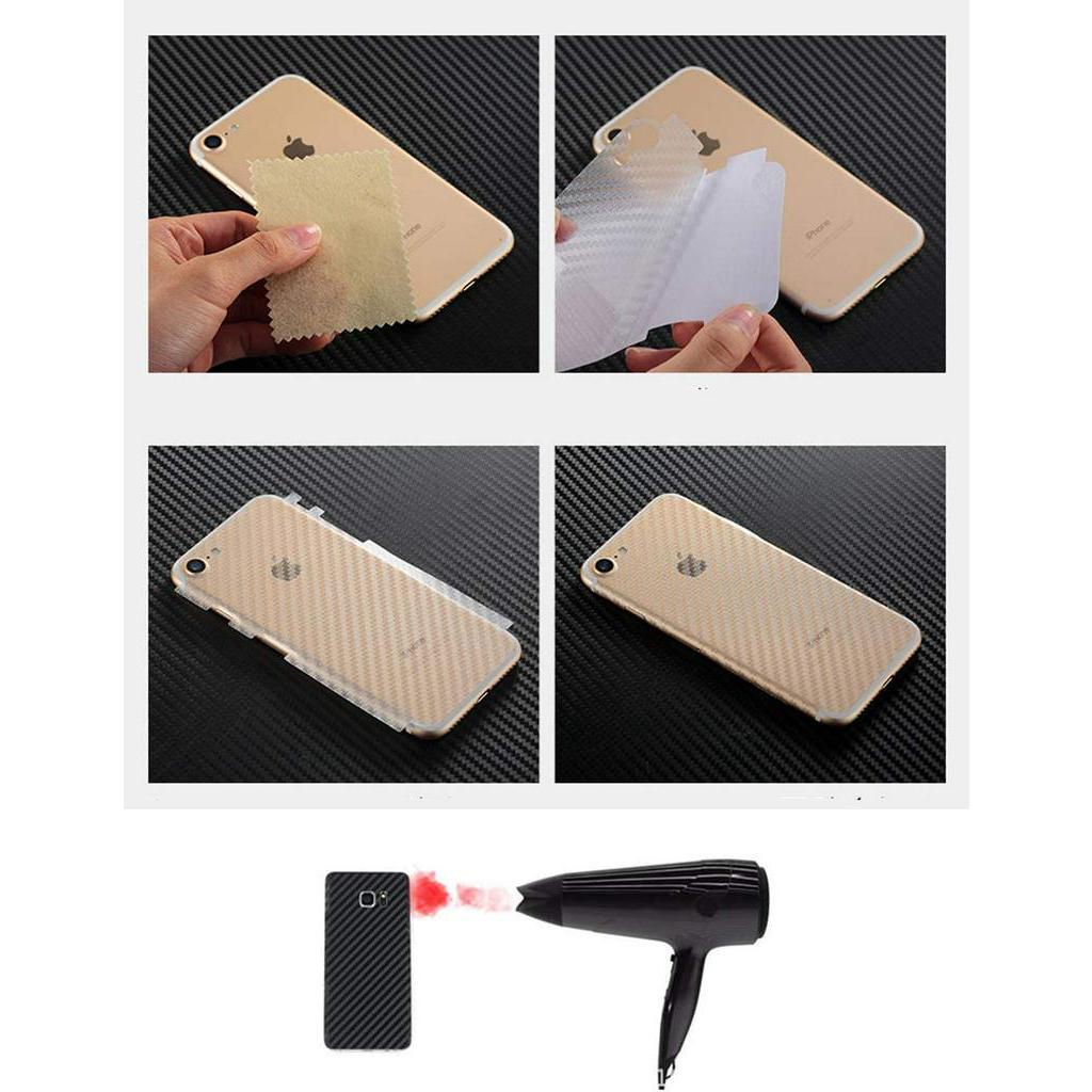 2pcs Film Pelindung Layar Belakang Ultra Slim Anti Gores / Slip Untuk Xiaomi Redmi Note 9 Pro