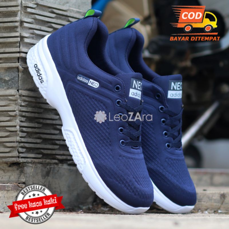 Sepatu Olahraga Outdoor Pria Running Sport Terbaru Adidas Glideboost Material Kanvas Ringan Enteng Nyaman Dikaki Cocok Buat Lari