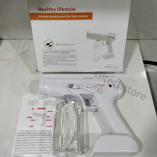 Nano Spray Gun Portable Disinfectant Spray Wireless 800ml Semprotan Desinfektan