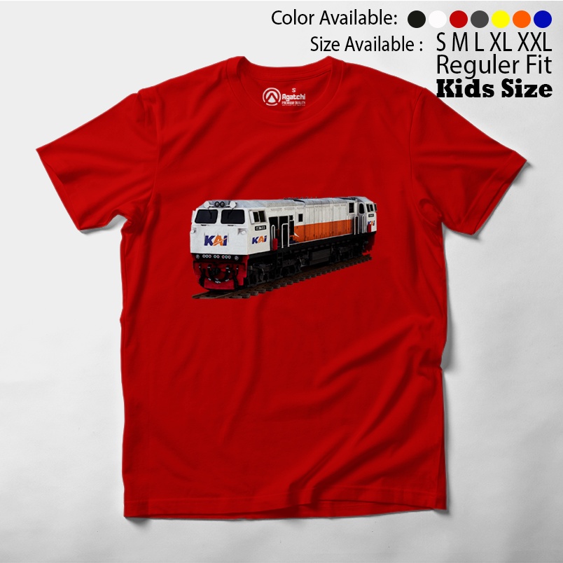 Baju Anak / Kaos Atasan Anak Laki Laki Kereta Api KAI CC206