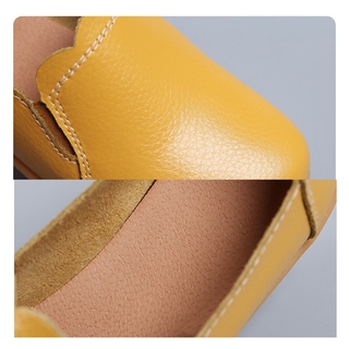 Fashion Wanita Sepatu Loafer Kulit Asli Gadis Mahasiswa Fashion Wanita Sepatu Loafer Kulit Asli Gadis Mahasiswa