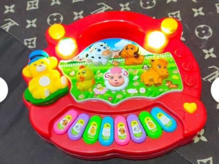 Mainan Anak Animal Farm Piano Suara Hewan Musik Peternakan Baby Toys